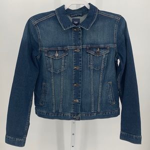 NWOT GAP Blue Jean Jacket SzMED
